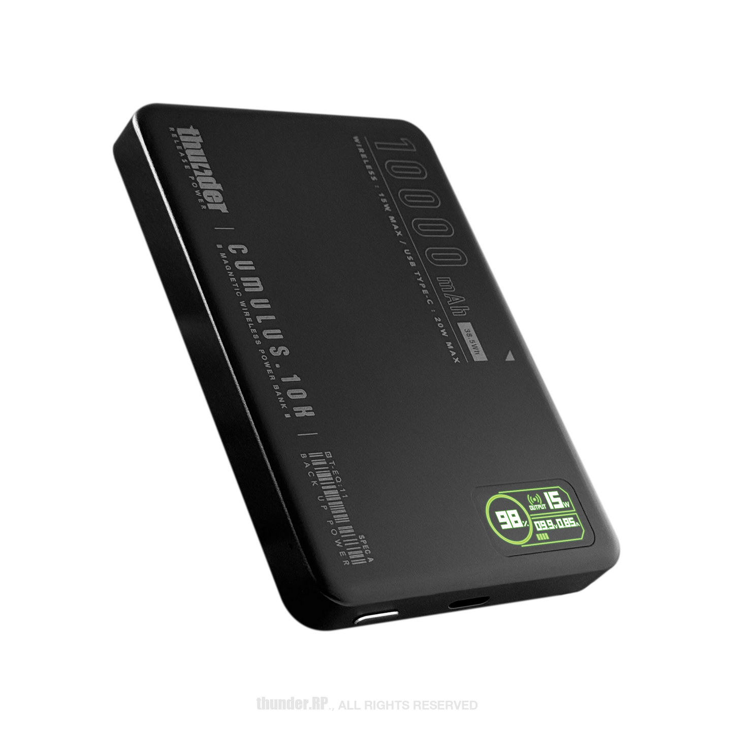 CUMULUS.10K MAGNETIC Wireless Charge Power Bank - 10000mAh New